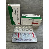 Івермектин таблетки 10 шт. Ivermectin 6 Mg Tablet USP оригінальний антипаразитарні препарат для людей, Індія.